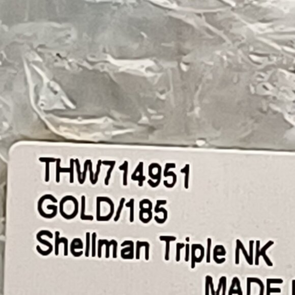 Tommy Bahama Shellman Triple Layered Necklace Gold Tone TRENDY TRIPLE-LA… - Picture 13 of 13